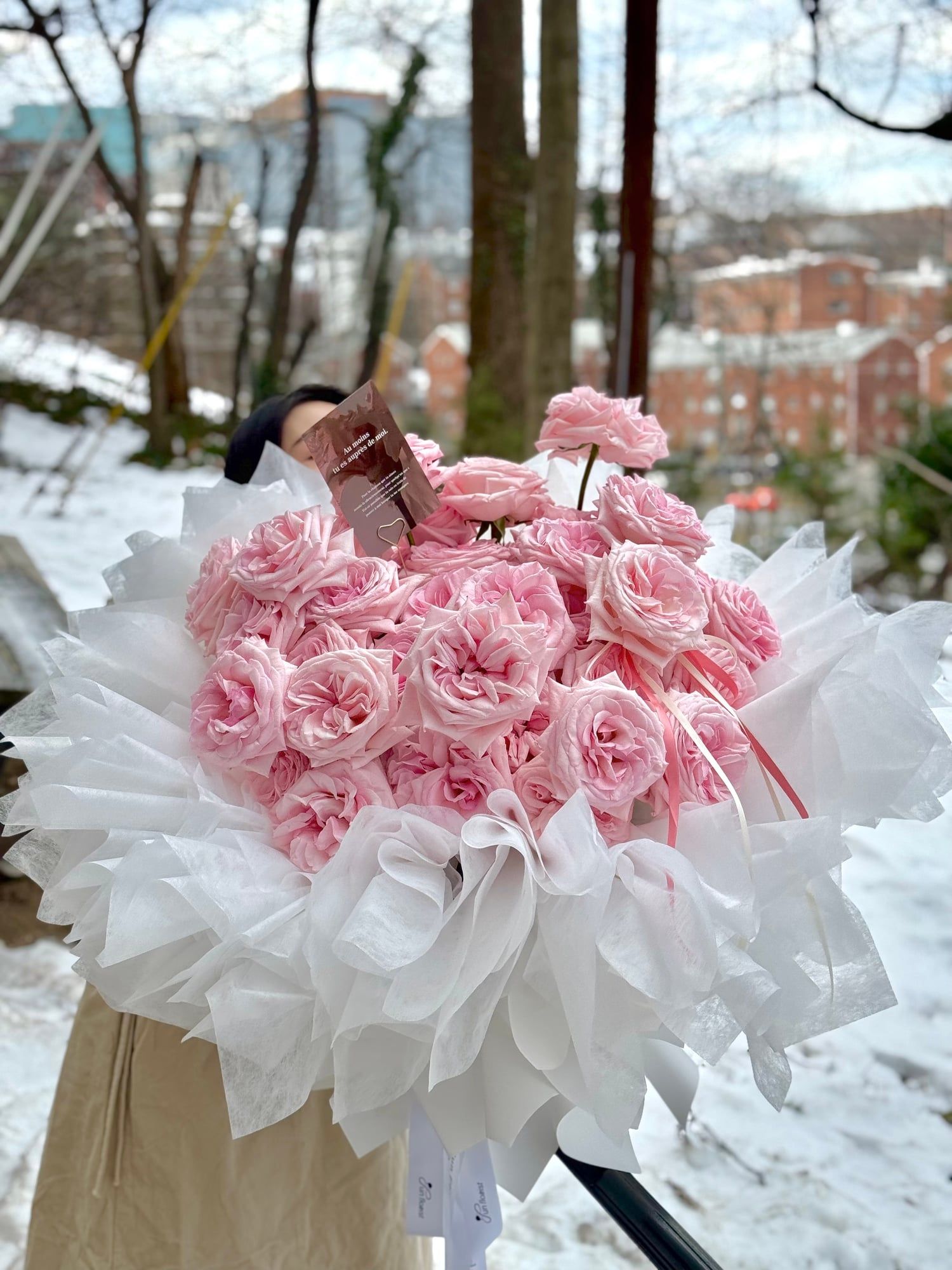 Pink Lychee Roses( 24/36/52 stems) — view 2