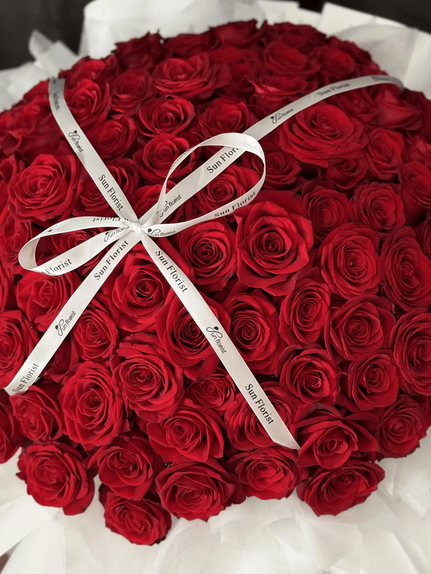 Freedom Roses — hand-composed fresh florals by Sun Florist, made to order.