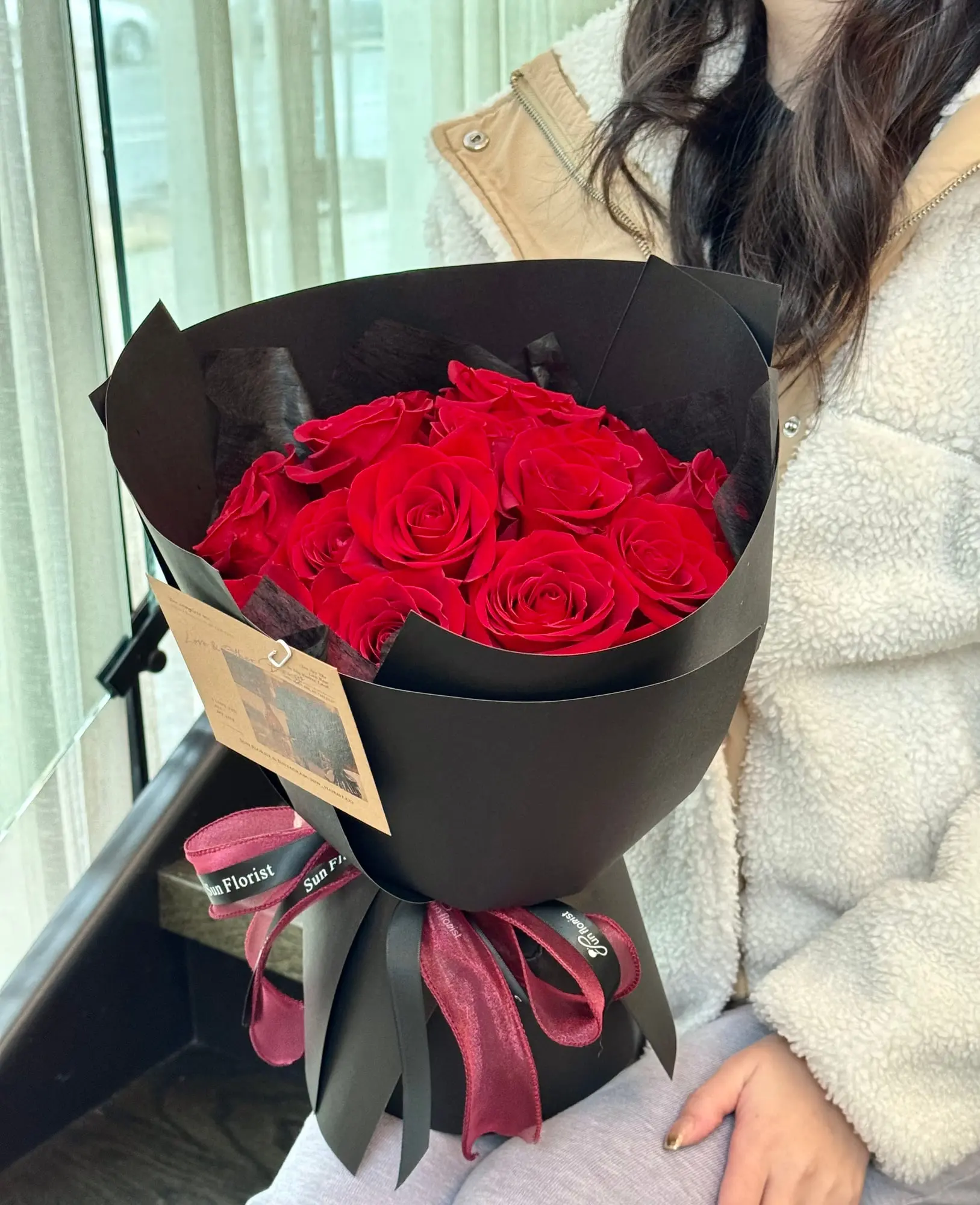 Classical Rose — hand-composed fresh florals by Sun Florist, made to order.