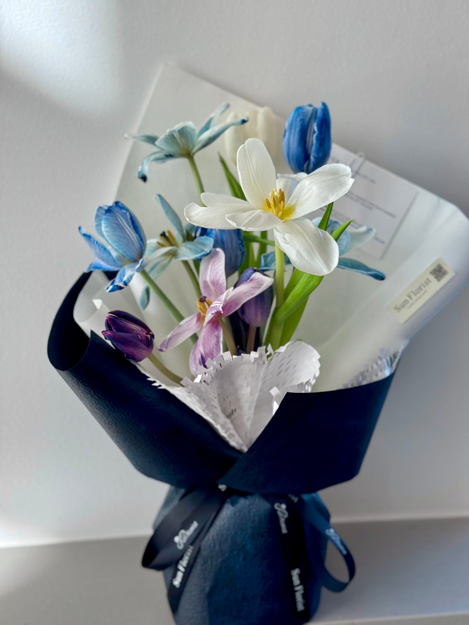 Navy Blue Tulips — view 4