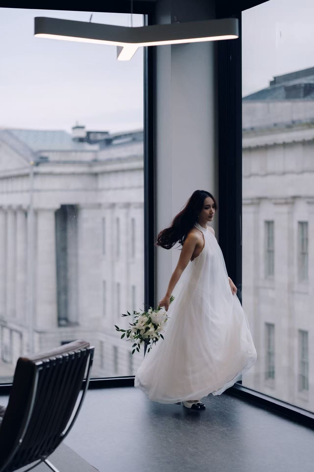 French cascade bouquet — view 7