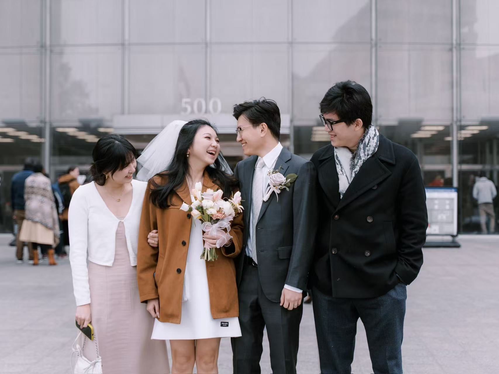 Menta bridal bouquet (pair) — view 2