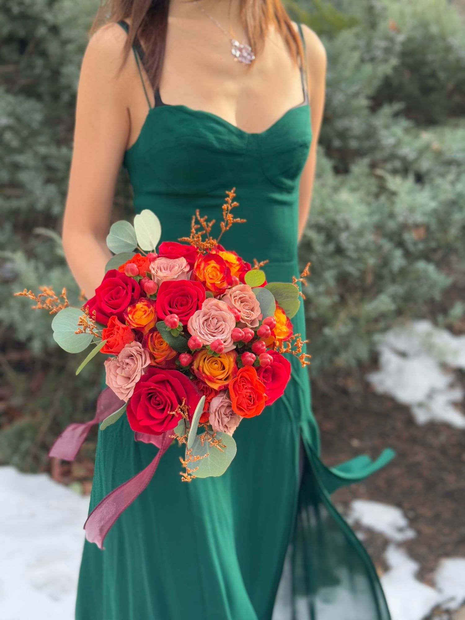 Freedom & Cappuccino Bridal Bouquet — view 2