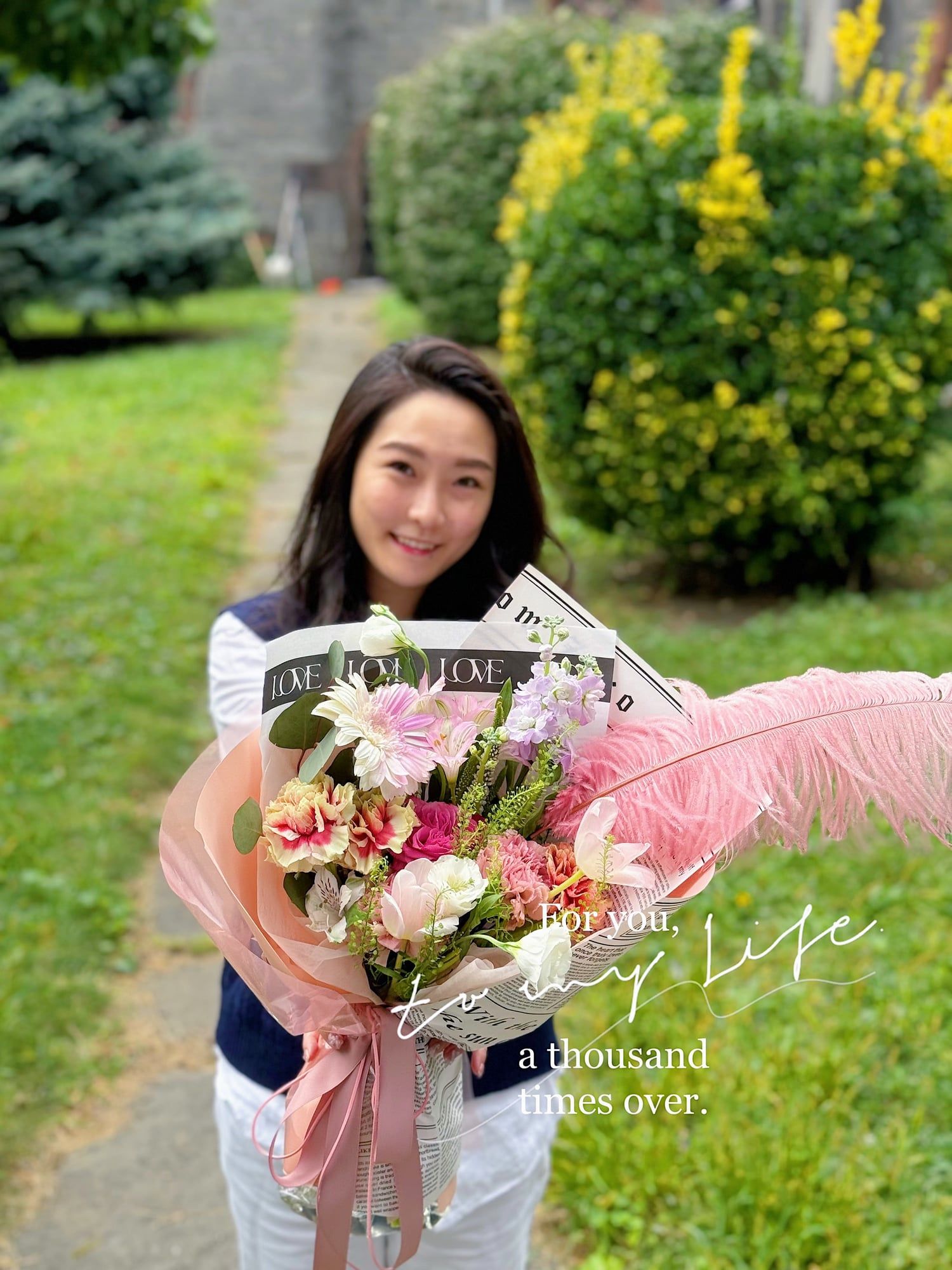 Shakespeare — hand-composed fresh florals by Sun Florist, made to order.