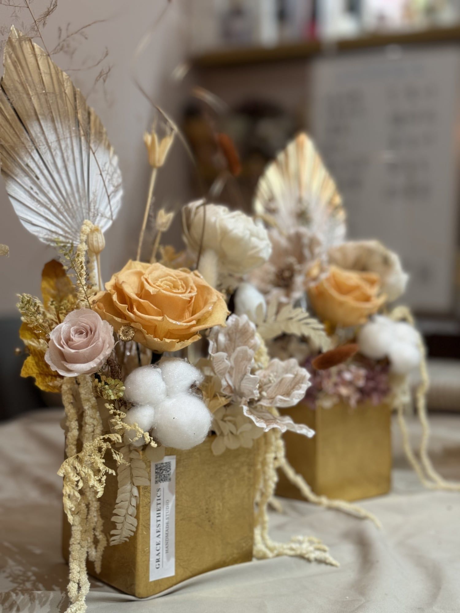 Gold Preserved Centerpiece — view 4
